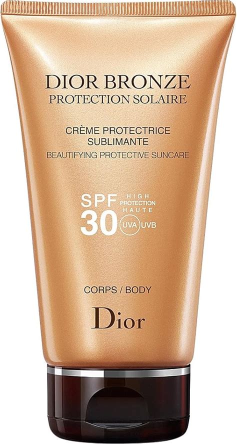 Dior bronze sun protection